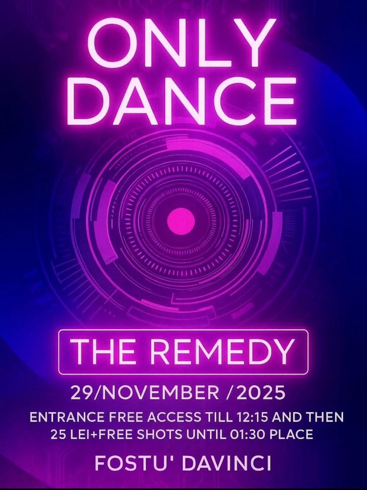 Only Dance - The Remedy